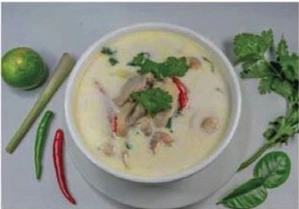 Tom Kha Gai (Poulet mit Kokosmilch)