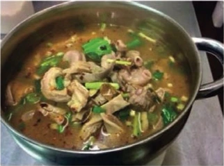 Scharfe Suppe