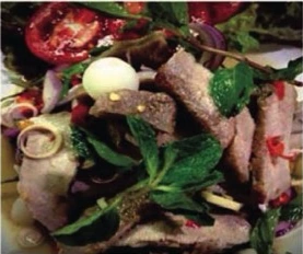 Rindfleisch Salat