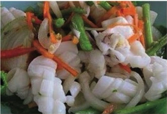 Tintenfisch Salat